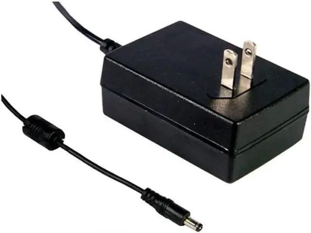 Alt view image 3 of 7 - MW Mean Well Wall-Mounted Adaptor GST25U05/07/09/12/15/18/24/28/48-P1J Industrial US-Type General Size Reliable Green Adaptor (GST25U18-P1J) - OEM