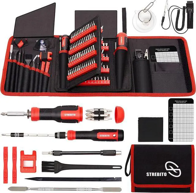 Main image of Precision Screwdriver Set 191-Piece Multi-Bit Screwdriver 1/4 Inch Nut Driver Home Improvement Tool Electronic Repair Kit for Computer, iPhone, Laptop, PC, Cell Phone, PS4, Xbox, Nintendo