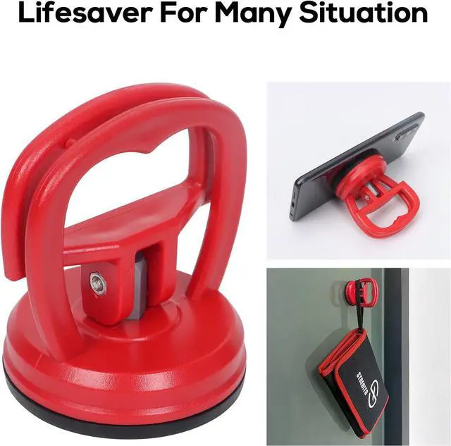 Alt view image 7 of 7 - Suction Cups Heavy-Duty 2 Pieces Screen Suction Cups Tool for iMac, iPhone, MacBook, iPad, TV, Phone, Laptop, Computer, Tablet, LCD Screen Remover, Small Dent Puller