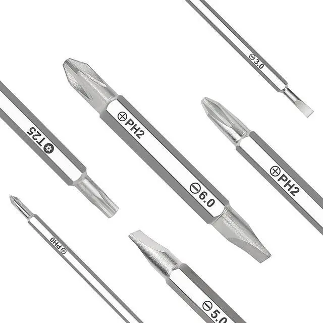 Alt view image 4 of 7 - 79 in 1 Precision Screwdriver Set with Anti Static Wrist Strap and Reversible Screwdriver Set 17-Piece Bundle, Screw Driver Set for Electronics Repair and Home Improvement