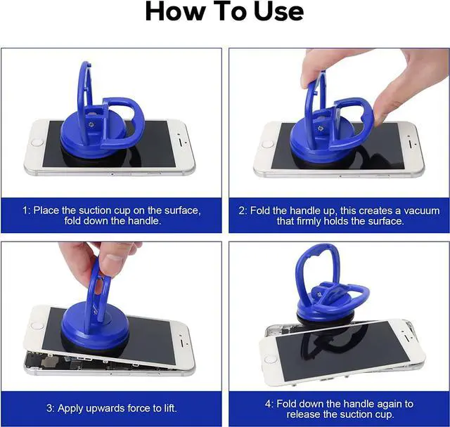 Alt view image 7 of 7 - Precision Screwdriver Set 142-Piece + 2-Piece Suction Cups Bundle, LCD Screen Remover for Computer, iPhone, Laptop, Cell Phone, Macbook, PS4/5, Tablet Electronics Repair