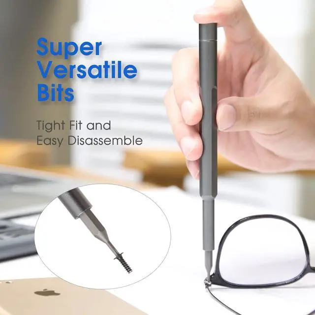 Alt view image 5 of 7 - UF-TOOLS 48 in 1 Precision Screwdriver Set, Upgraded Version S2 Steel Magnetic Mini Repair Tool Kit with Magnetic Case for Tablet, Computer, Eyeglasses, Toys, Watches, Mac, iPad