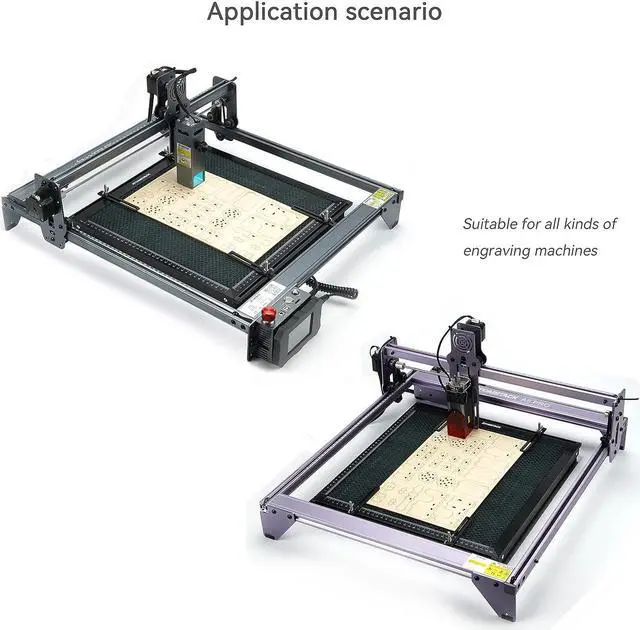 Alt view image 7 of 7 - ATOMSTACK F2 Laser Honeycomb Working Table, Enlarged Honeycomb Laser Bed Panel with Fixture for CO2 and Diode Laser Engraver Cutter, 15.75x15.75x1.18inches