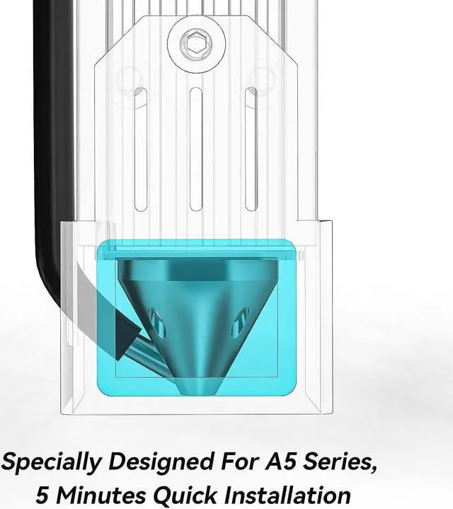 Alt view image 6 of 7 - ATOMSTACK Air Assist Kit for S10 PRO/X7 PRO/A10 PRO/A5 PRO Laser Engraver, Air Pump Kit with 10-30L/Min Airflow for Removing Smoke and Dust, Low Noise and Easily Assemby