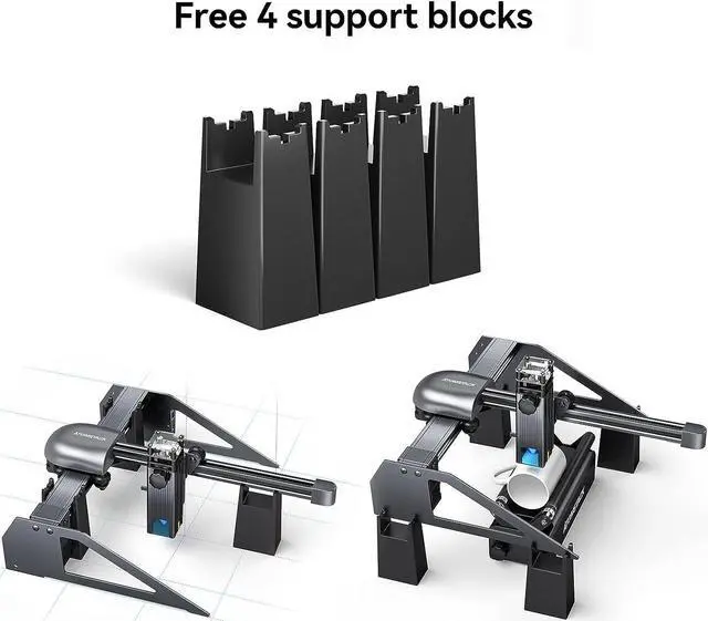 Alt view image 5 of 7 - ATOMSTACK P7 Laser Engraver 40W Laser Cutter and Engraver Machine 5.5 WFixed-Focus Eye Protection DIY Engraver Tool for Metal, Wood, Leather, Vinyl, Area(7.87"x7.87")