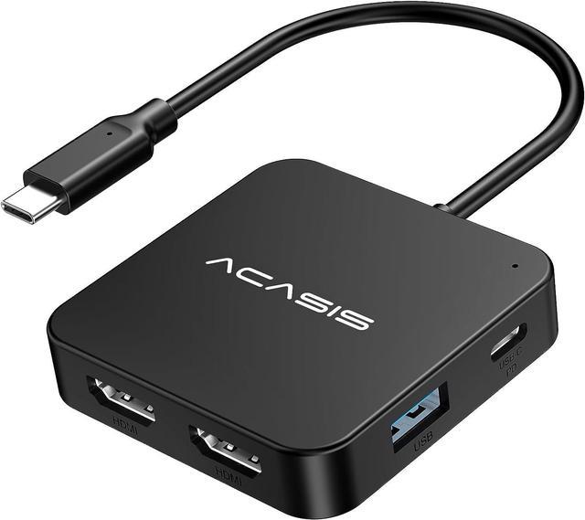 ACASIS USB C Hub with SSD Enclosure, Laptop Docking Station with