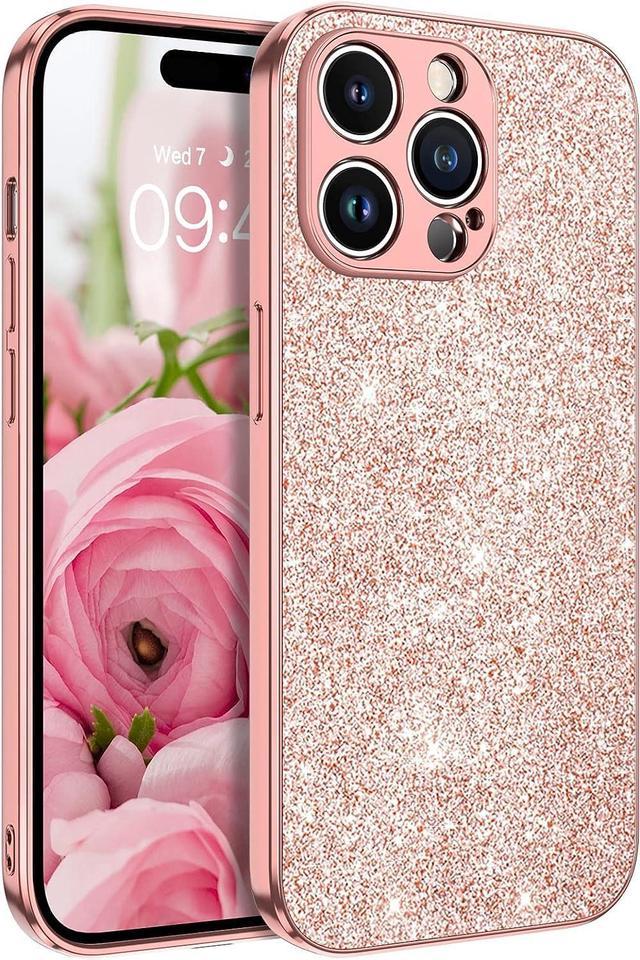 iPhone 14 Pro Max Case 6.7 Inch,Glitter Bling Sparkly Shiny Slim
