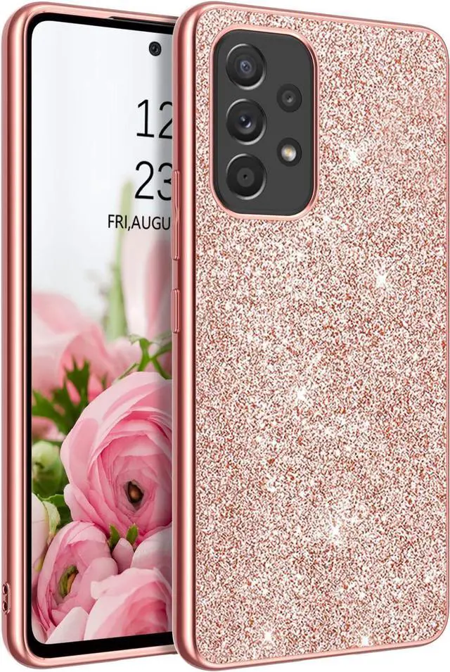 Case for Samsung Galaxy A53 5G inch 2022, Glitter Bling Slim