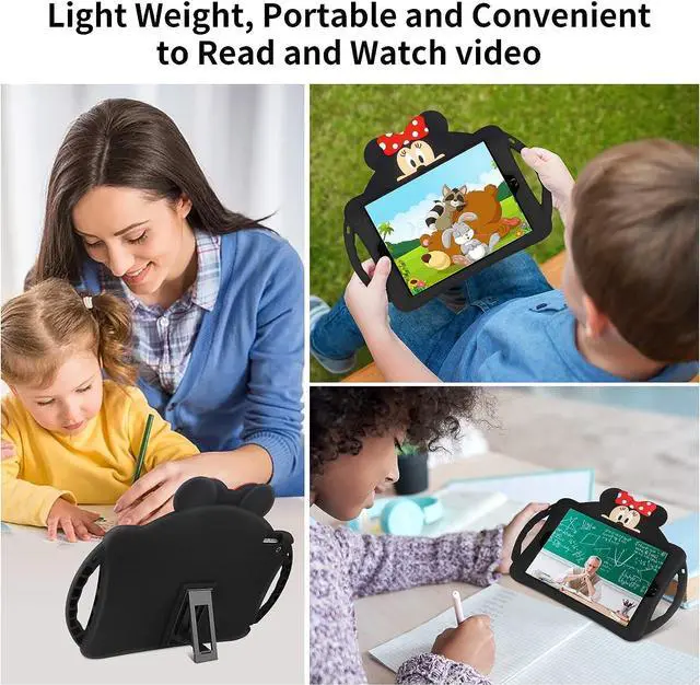 Alt view image 5 of 7 - Bluetooth Headphones Wireless for Girls Women Men Fidget Bubbles Cute Wireless Gaming Headset Over Ear Build in Microphone for Smartphone Tablet PC, Rainbow Pink