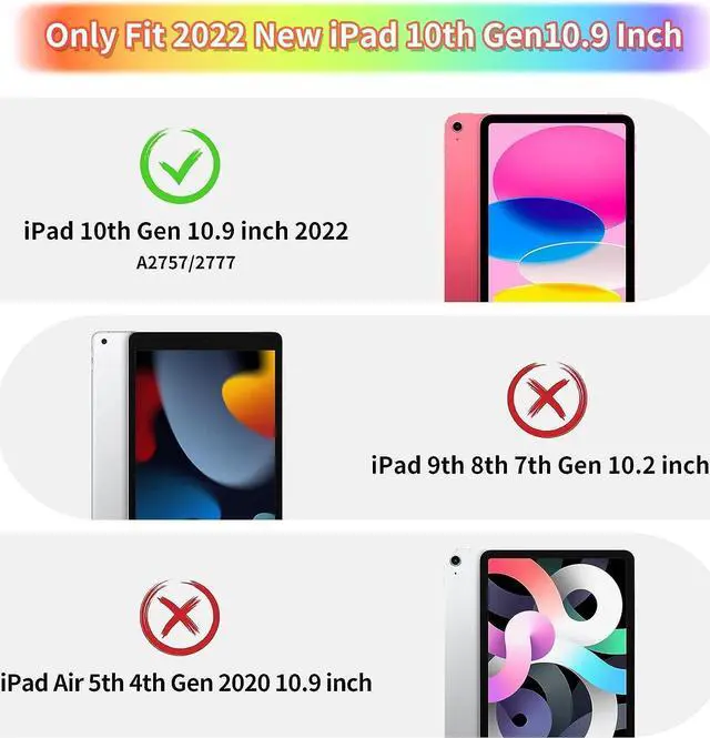 Alt view image 2 of 7 - for iPad 10th Generation Case 2022 with Stylus Pen, 360 Rotating Stand, Pencil Holder, Shoulder Strap, Heavy Duty Rugged Protective Boys Kids Case Cover for iPad 10th Gen 10.9 inch Mint Green