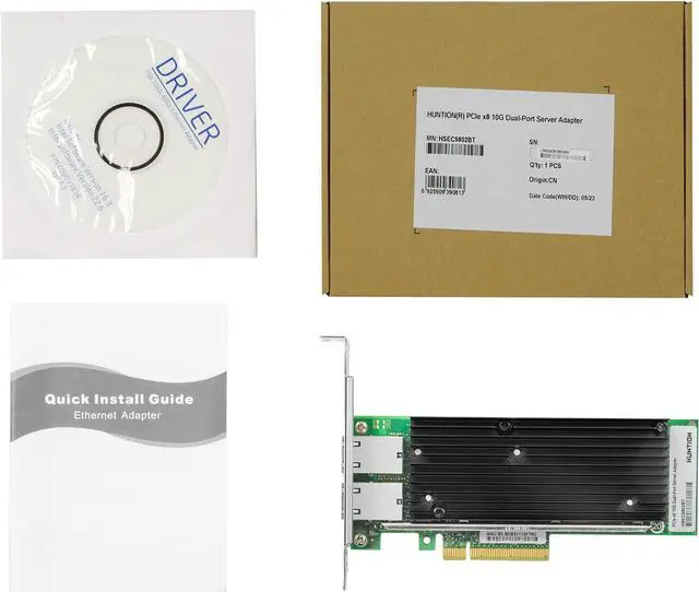 Alt view image 7 of 7 - 10Gb Network Card with Intel 82599EN Chip,Single SFP+ Port PCI X8 Express Ethernet Adapter Support Windows Server/Linux/VMware, Compare to Intel X520-DA1