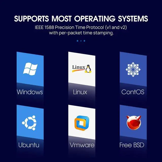 Alt view image 7 of 7 - 25Gb Network Card with Intel E810 Chip,Quad-Ports PCI Express Ethernet Adapter Support Windows Server/Linux/VMware, Compare to Intel E810-XXVDA4