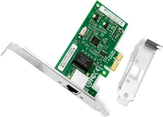 Main image of Gigabit Network Card,10/100/1000Mbps Single Ports RJ45 Copper Ethernet Adapter, with Intel 82574 Chip, PCI-Express X1 NIC Compare to Intel EXPI9301CT / EXPI9301CTBLK