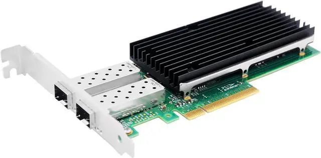 Main image of 25Gb Network Card with Intel XXV710 Chip Dual-Ports PCI Express Ethernet Adapter Support Windows/Windows Server/Linux/VMware/Centos