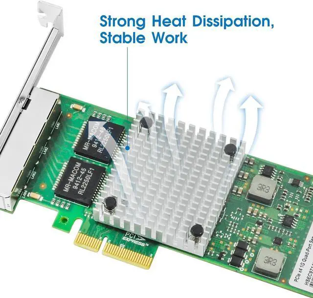 Alt view image 4 of 7 - 10Gb Network Card with Mellanox ConnectX-3 Chipset,Dual-SFP+ Ports PCI Express Ethernet Adapter Support Windows Server/Linux/VMware