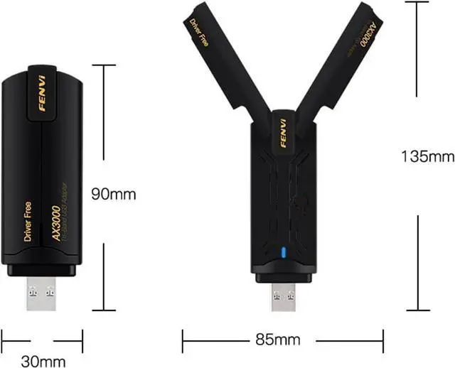 Alt view image 6 of 7 - AXE3000Pro AX210NGW WiFi 6E PCI-E Network Card Tri-Band BT5.2 Wireless Gigabit 802.11ax ac 6GHz 5GHz 2.4GHz MU-MIMO for Desktop PC PCIe WiFi Adapter Windows 10/11 with 1.2m SMA High Gain Antenna