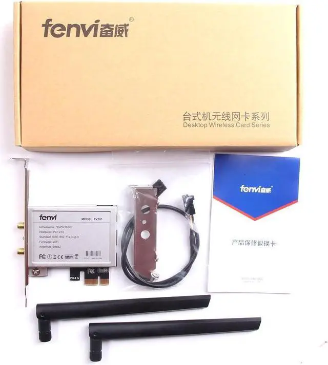 Alt view image 6 of 7 - T919 PCI-E WiFi Adapter Continuity Handoff BCM94360CD WiFi Card for macOS Windows 7 8 10 11 Native Airport BT4.0 1750Mbps Dual Band 802.11ac Beamforming+ WLAN Plug and Play Cataline Mojave OS X