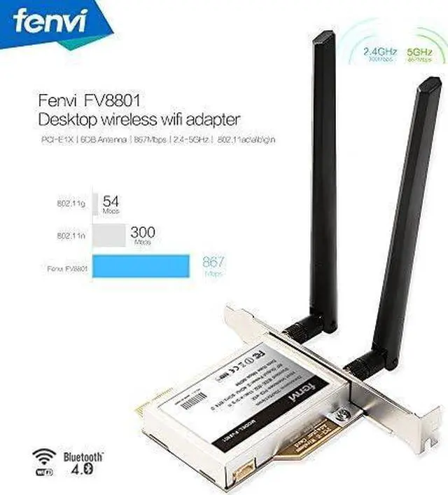 Alt view image 2 of 4 - M.2(NGFF) WiFi Wireless Network Card to PCIe 1X Desktop Adapter Converter(Converter only!!Not Including WiFi Card) for NGFF Intel 7260 8260 3160 9260 AX200 AX210 Killer WiFi 6 AX1650 Card