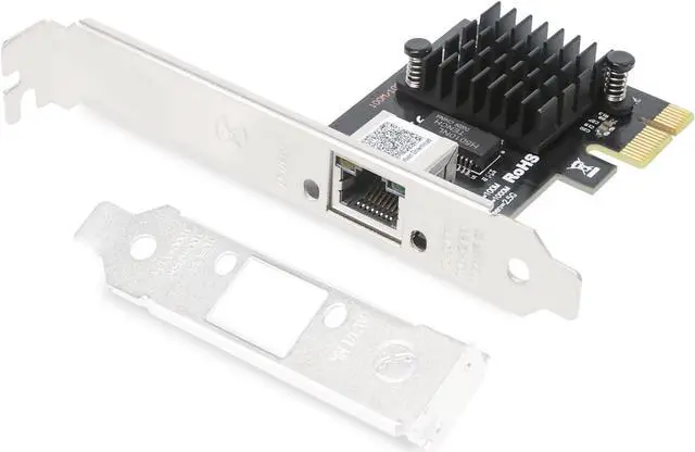 Main image of 2.5GBase-T PCI-E Network Card,Single RJ45 Port 2500/1000/100M/10Mbps Network Adapter with Realtek RTL8125B Ethernet Controller, Support Windows 11/10/8/7, Windows Server, Linux