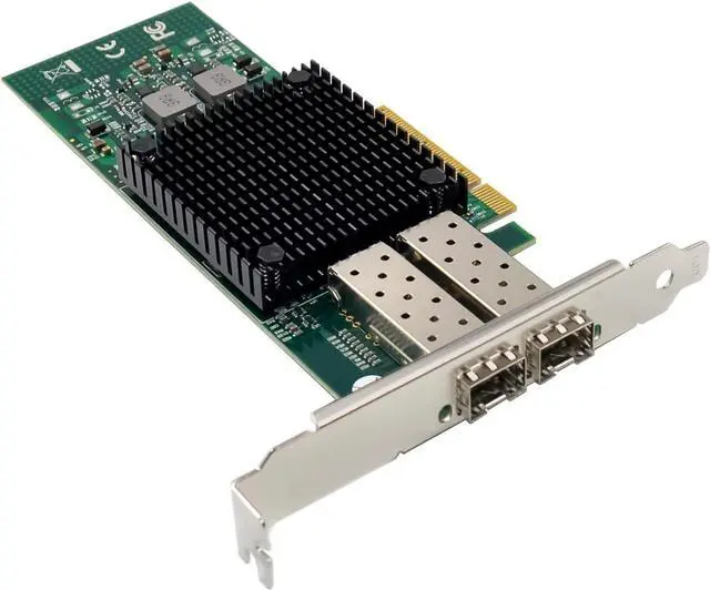 Alt view image 2 of 7 - Dual-10Gb SFP+ PCI-E Network Card NIC, Mellanox ConnectX-3 PCI-e 3.0 X8 PCI Express 10 Gigabit Ethernet Server NIC (ST7286-10GB)