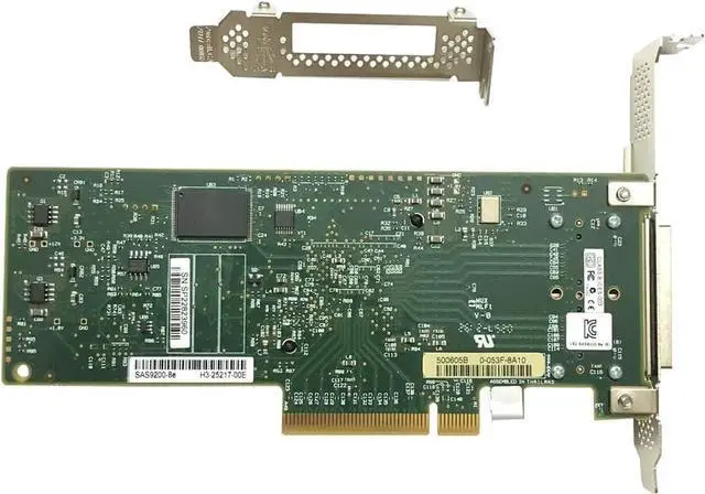 Alt view image 3 of 4 - 9200-8e 6Gbps 8-Lane External SAS HBA IT Mode ZFS FreeNAS unRAID NoROM 9200-8E SFF-8088