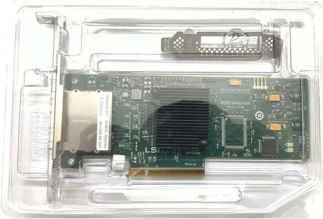 Alt view image 4 of 4 - 9200-8e 6Gbps 8-Lane External SAS HBA IT Mode ZFS FreeNAS unRAID NoROM 9200-8E SFF-8088