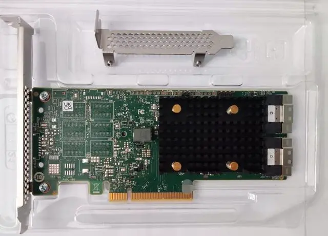Alt view image 3 of 3 - HBA 9500-16i Tri-Mode Storage Controller SATA 6Gb/s/SAS 12Gb/s Storage Controller
