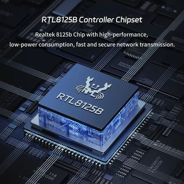 Alt view image 4 of 7 - 2.5G Base-T PCIe Network Adapter,RTL8125B 2500/1000/100Mbps PCI Express Gigabit Ethernet Card,1x RJ45 LAN Port 2.5G Network Card,Compatible with Windows/Linux\u2026