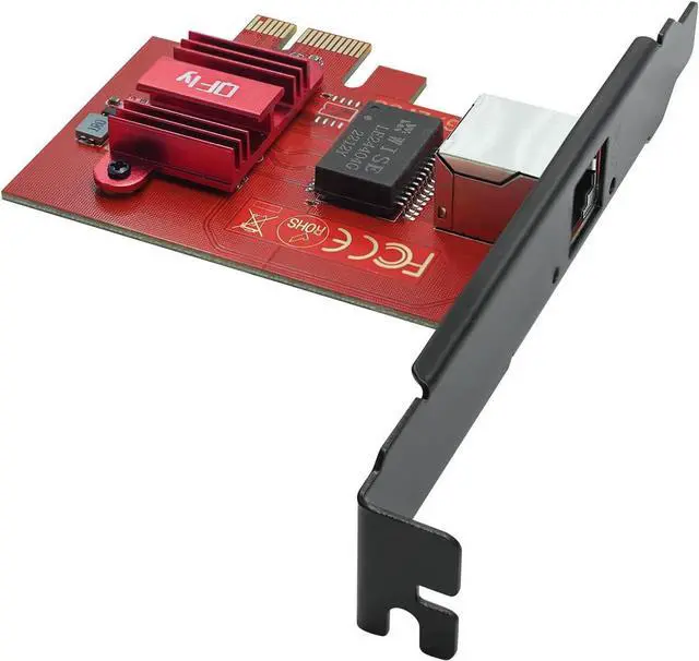 Alt view image 7 of 7 - 2.5G Base-T PCIe Network Adapter,RTL8125B 2500/1000/100Mbps PCI Express Gigabit Ethernet Card,1x RJ45 LAN Port 2.5G Network Card,Compatible with Windows/Linux\u2026