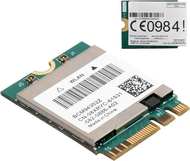 Alt view image 7 of 7 - Wireless Network Card NGFF 2.4Ghz / 5Ghz Dual Band BCM94352Z Wireless Network Card(#1)