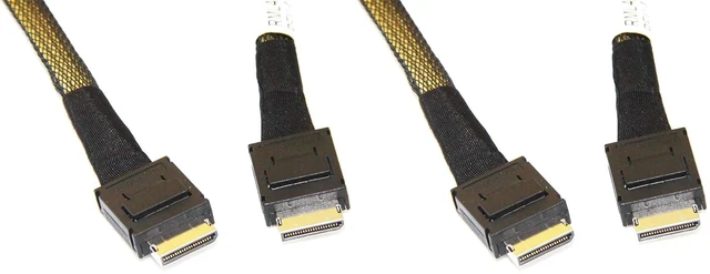Main image of Oculink 4X to Oculink 4X,SFF-8611 to SFF-8611 Cable 100cm (Pack of 2)