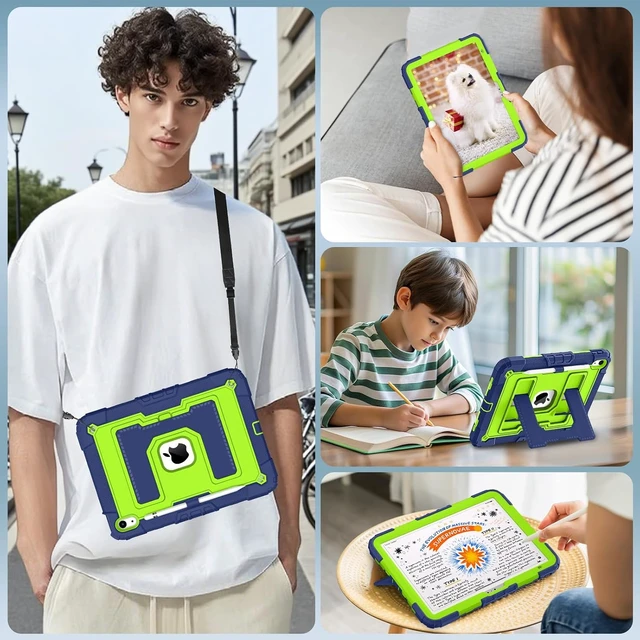 Alt view image 4 of 7 - Case for iPad A16 11th Generation 11 Inch iPad 10th Generation Case