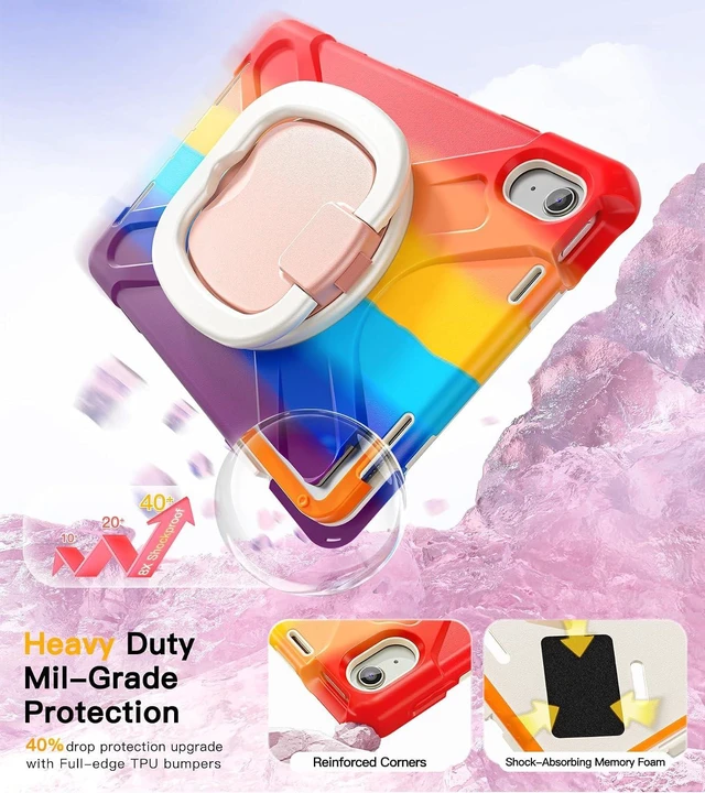Alt view image 3 of 7 - Case for iPad (A16) 11th/10th Generation - 11/10.9 inch 2025/2022