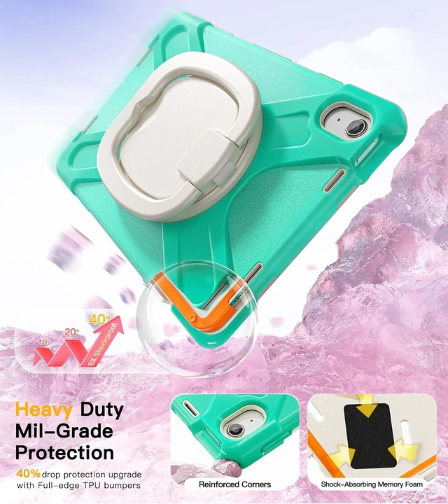 Alt view image 3 of 7 - Case for iPad (A16) 11th/10th Generation - 11/10.9 inch 2025/2022
