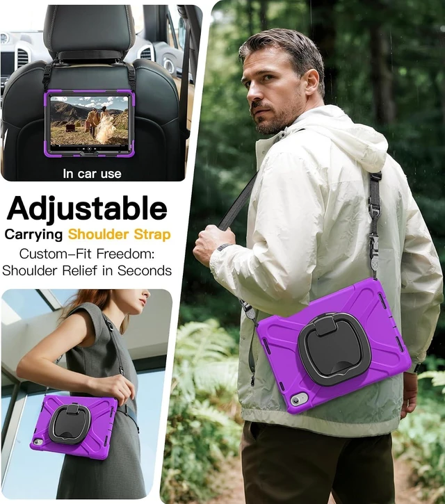 Alt view image 5 of 7 - Case for iPad (A16) 11th/10th Generation - 11/10.9 inch 2025/2022