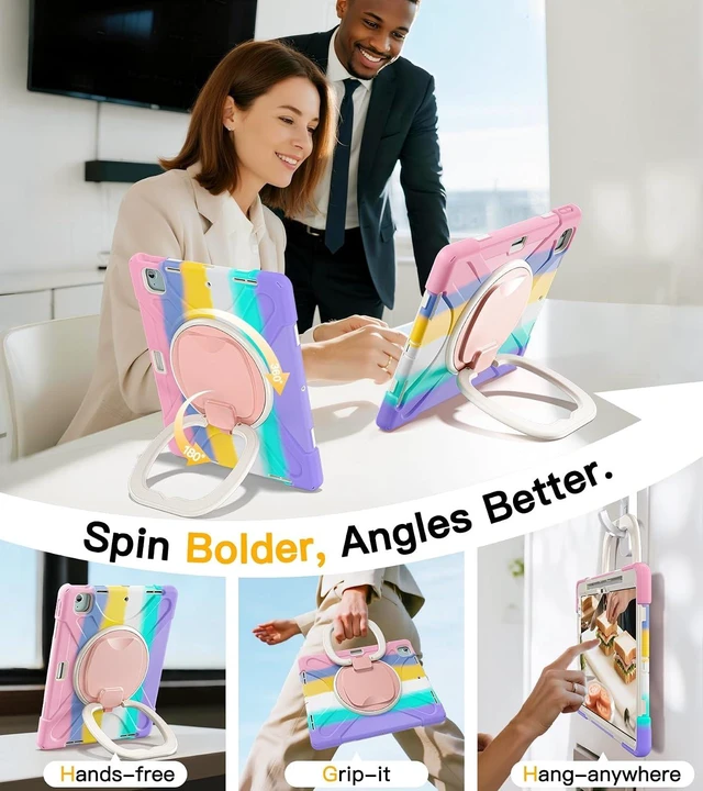Alt view image 4 of 7 - for iPad Air 13 Inch Case, iPad Pro 12.9 Inch 6th/5th/4th/3rd Gen