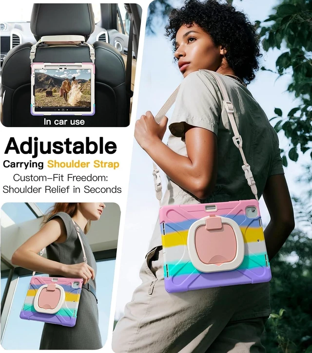 Alt view image 5 of 7 - for iPad Air 13 Inch Case, iPad Pro 12.9 Inch 6th/5th/4th/3rd Gen