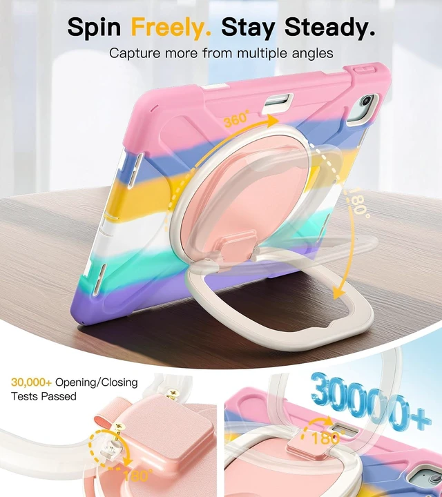 Alt view image 7 of 7 - for iPad Air 13 Inch Case, iPad Pro 12.9 Inch 6th/5th/4th/3rd Gen