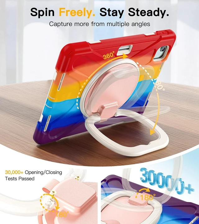 Alt view image 7 of 7 - for iPad Air 11 Inch Case, Air 5th/4th Gen & Pro 11" 4th/3rd/2nd/1st