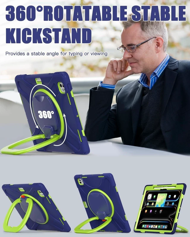 Alt view image 3 of 7 - for iPad Pro 13 Inch M5 Case 2025 & iPad Pro 13 Inch M4 Case 2024