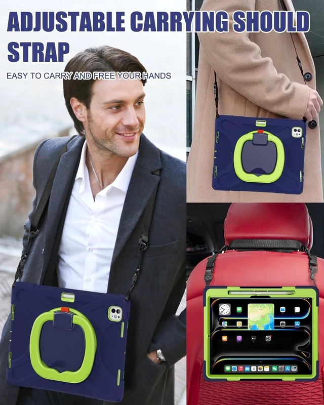 Alt view image 5 of 7 - for iPad Pro 13 Inch M5 Case 2025 & iPad Pro 13 Inch M4 Case 2024