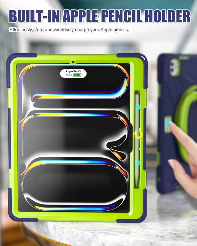 Alt view image 7 of 7 - for iPad Pro 13 Inch M5 Case 2025 & iPad Pro 13 Inch M4 Case 2024