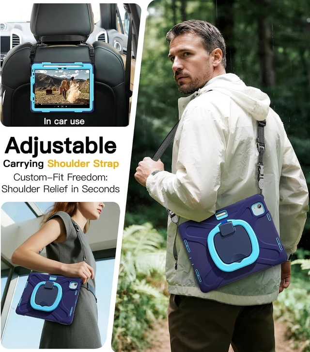 Alt view image 5 of 7 - for iPad Air 11 Inch Case, Air 5th/4th Gen & Pro 11" 4th/3rd/2nd/1st