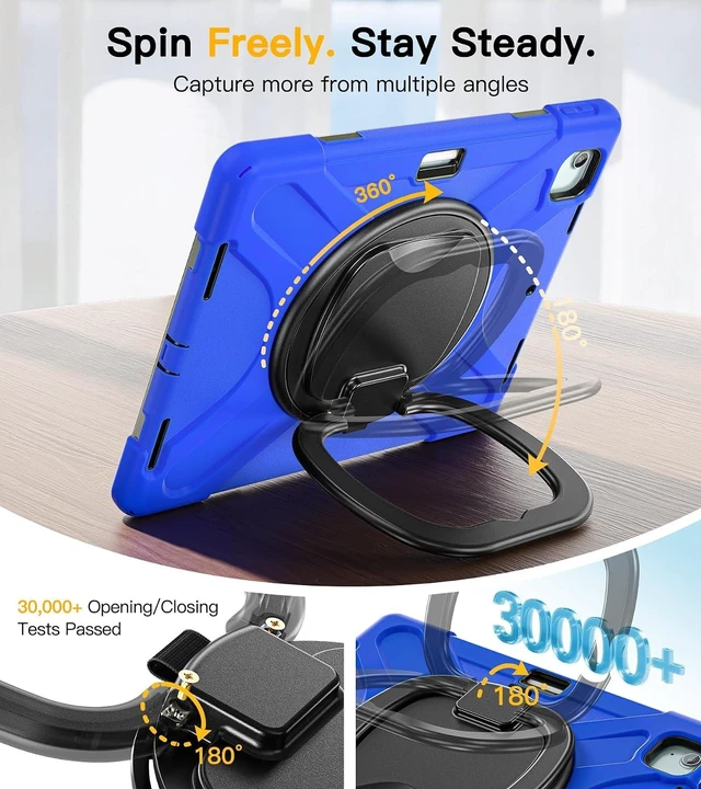 Alt view image 7 of 7 - for iPad Air 13 Inch Case, iPad Pro 12.9 Inch 6th/5th/4th/3rd Gen