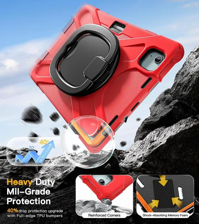 Alt view image 3 of 7 - for iPad Air 11 Inch Case, Air 5th/4th Gen & Pro 11" 4th/3rd/2nd/1st