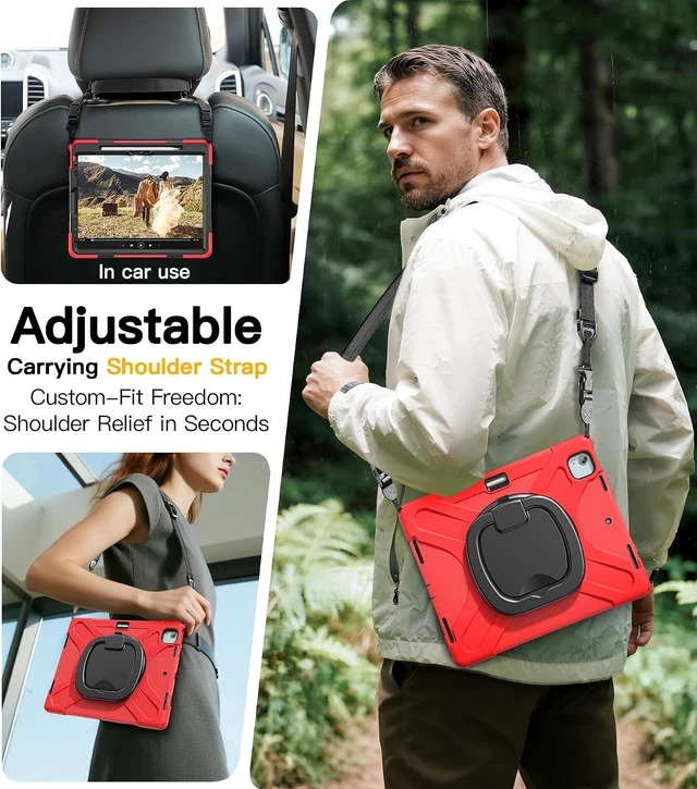 Alt view image 5 of 7 - for iPad Air 13 Inch Case, iPad Pro 12.9 Inch 6th/5th/4th/3rd Gen