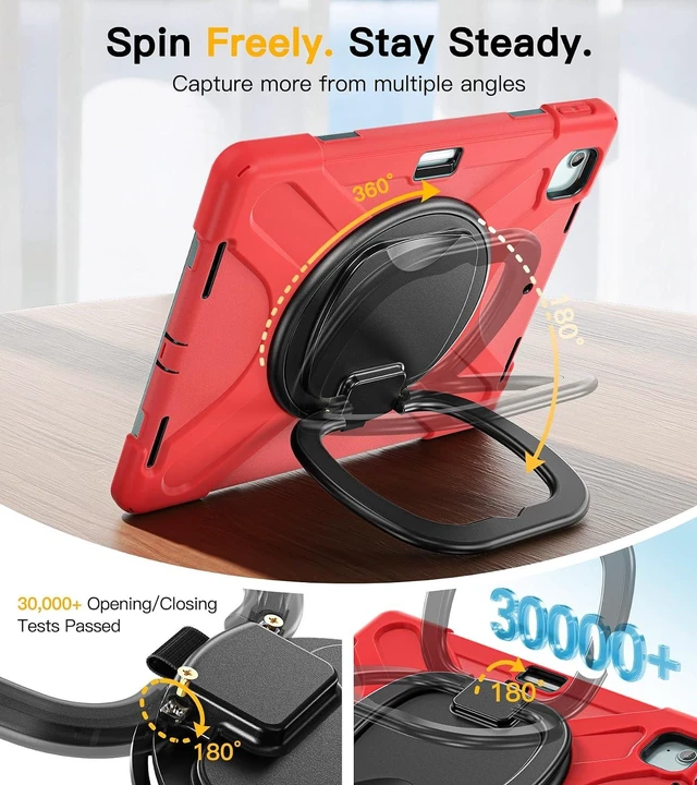 Alt view image 7 of 7 - for iPad Air 13 Inch Case, iPad Pro 12.9 Inch 6th/5th/4th/3rd Gen