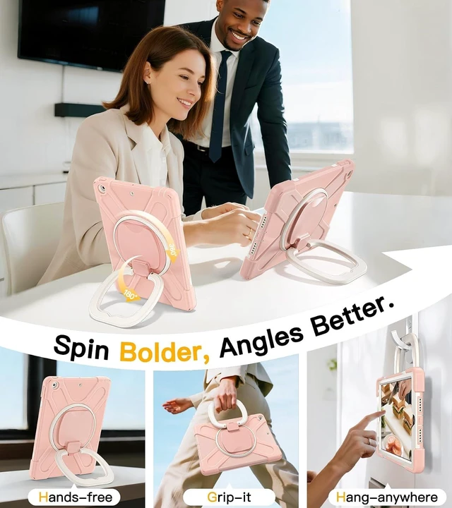 Alt view image 4 of 7 - for iPad 9th/8th/7th Generation Case Kids - 2021/2020/2019 10.2 Inch