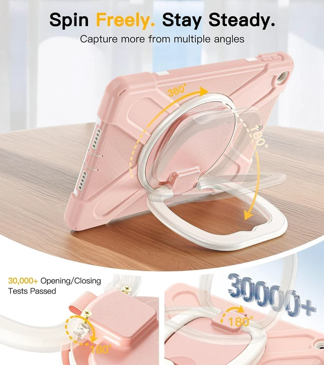 Alt view image 7 of 7 - for iPad 9th/8th/7th Generation Case Kids - 2021/2020/2019 10.2 Inch