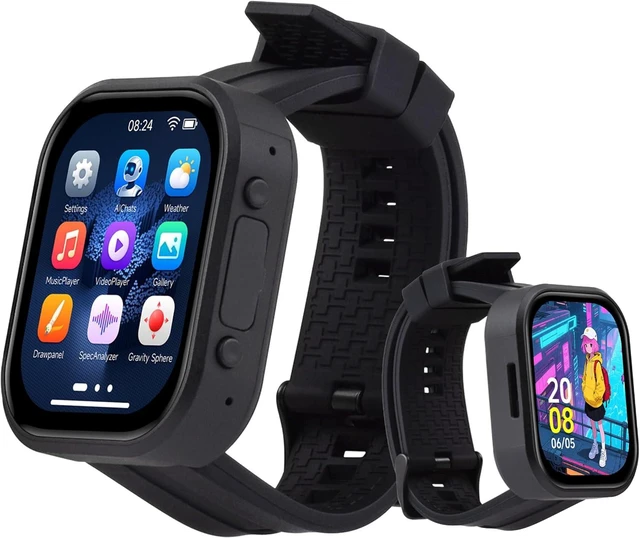Main image of ESP32-S3 2.06inch AMOLED Touch Watch Development Board,Based on ESP32-S3R8